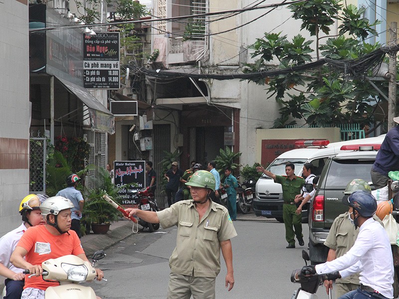 Chi tiết mới vụ phường đội trưởng chết tại trụ sở - ảnh 1